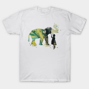 Elephant and child T-Shirt